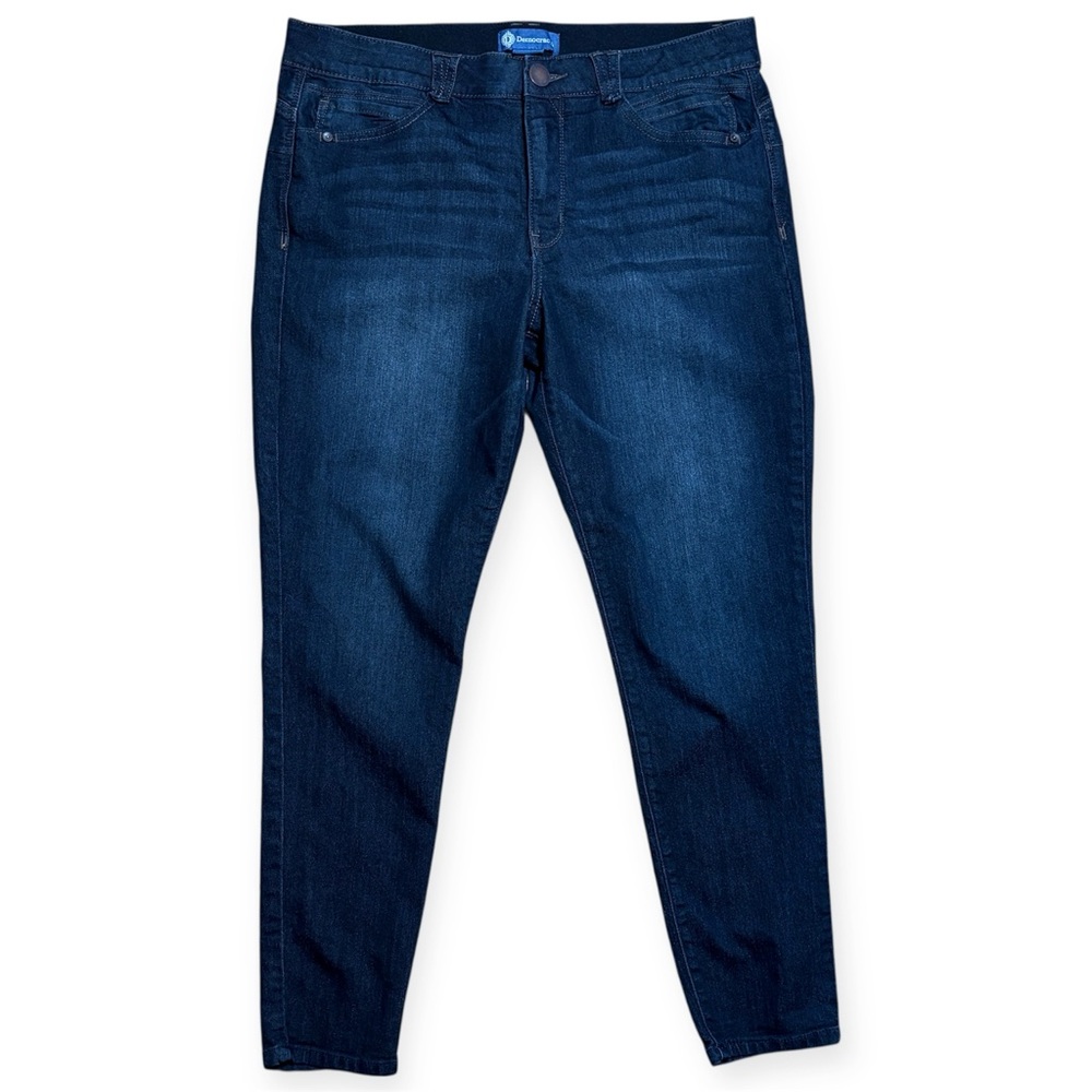 Democracy “Ab” Solution Dark Indigo Booty Lift Plus Jegging Jeans In Sz 16